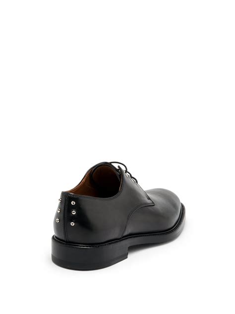 givenchy lace up derby shoes|Givenchy leather loafers.